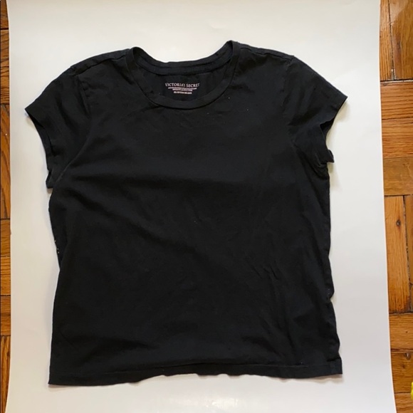 Victoria’s Secret black & gold tee shirt size: XS - Picture 3 of 5
